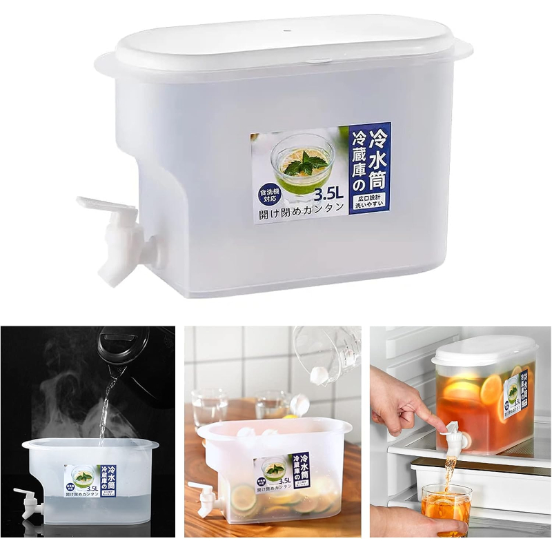 Musluklu İçecek Sebili - Buzdolabı Uyumlu - 3.5 Litre