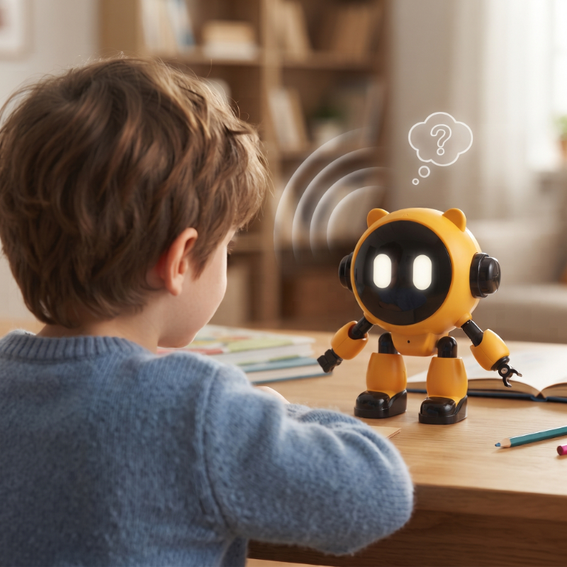 Yapay Zeka Robot Oyuncak - Konuşan Robot - Wi-Fi Uygulamalı - Çocuklar İçin Eğitici Oyuncak