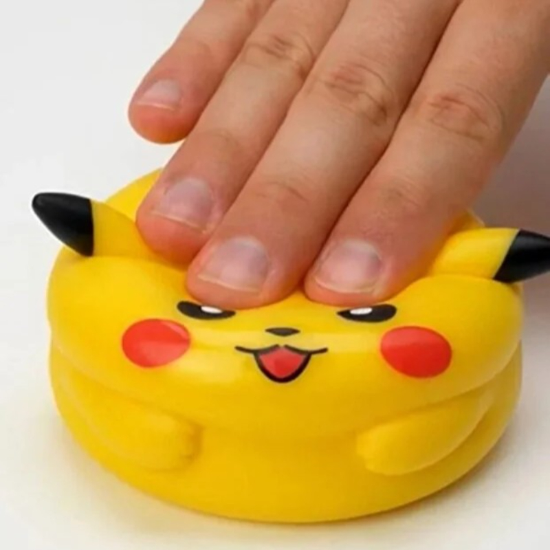 Pikaçu Tasarımlı Squishy - 12’li Paket - Yumuşak Oyuncak