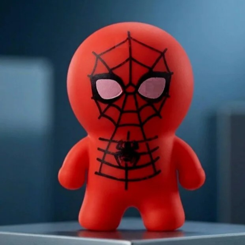 Spider-Man Tasarımlı Squishy - 12’li Paket - Yumuşak Oyuncak