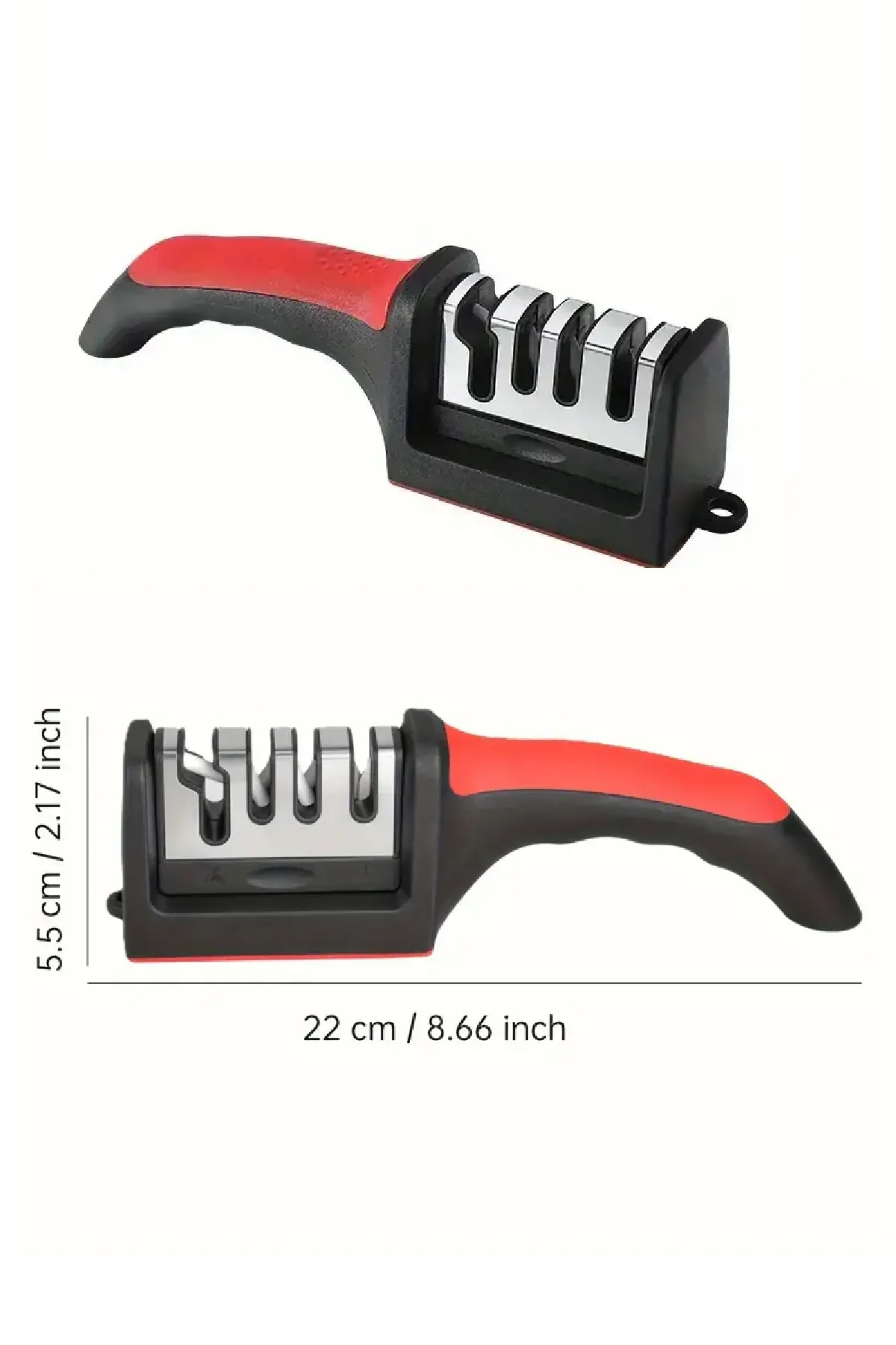 4 Açılı Elmas Bıçak Bileme Aleti Ergonomik Saplı Mutfak Aleti El Bıçakları Bileme Aparatı