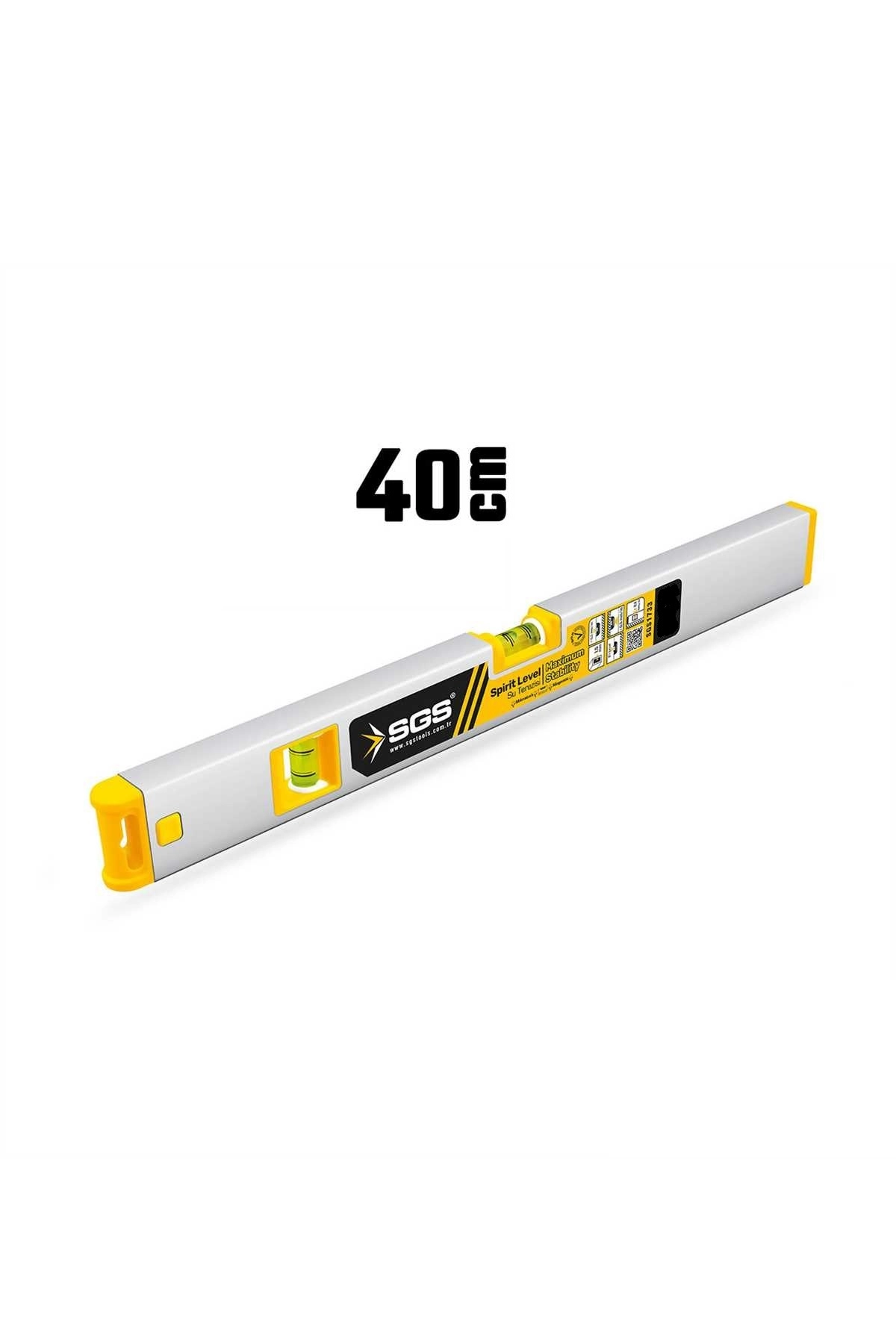 40 Cm Profesyonel Alüminyum Su Terazisi Sgs1723