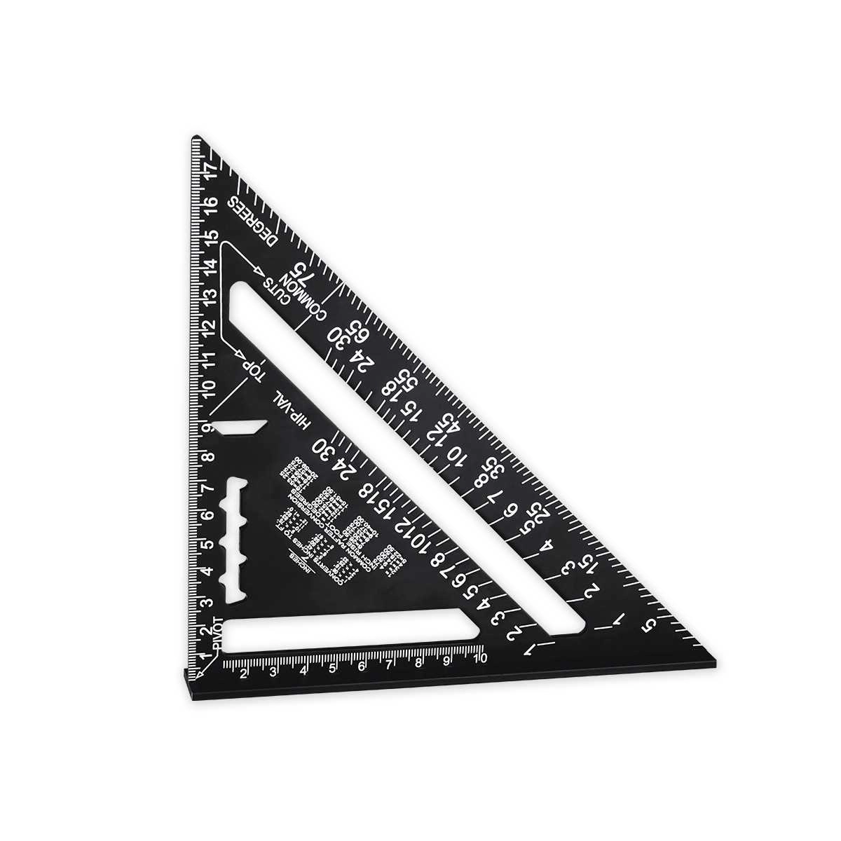 SGS 180mm Profesyonel Alüminyum Üçgen Gönye SGS1695