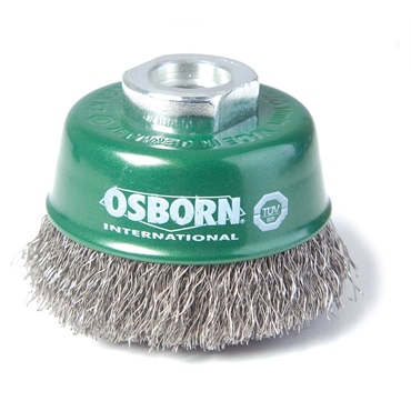 Çanak Fırçalar Inox Düz Telli  D60 M14 0.30 12.500