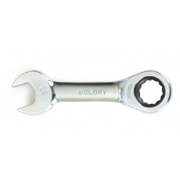 Kısa Düz Cırcır Anahtar 19mm