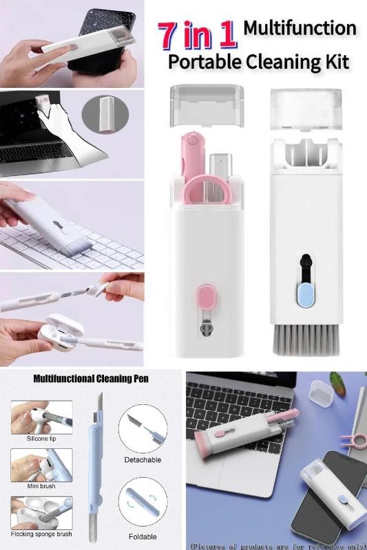 7 Parça Airpods Klavye Ekran Kulaklık Temizleme Kiti