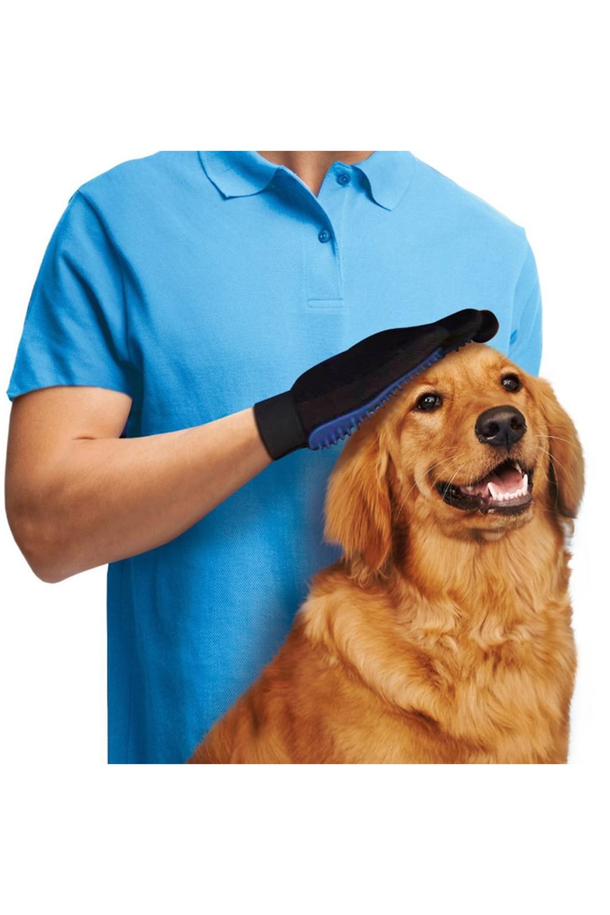 Kedi ve Köpek Tüy Toplayıcı Pratik Tarayıcı Eldiveni