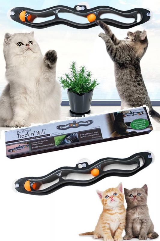 Biterse 54 Cm Cama Asılabilen Vantuzlu Kedi Oyuncağı BTS2489243648985