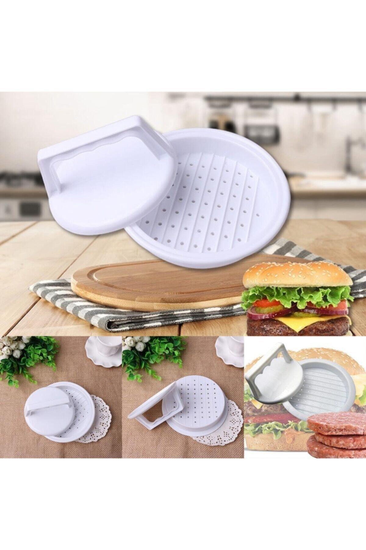Biterse Hamburger Köfte Yapma Kalıbı, Köfte Şekillendirici Pratik Aparat