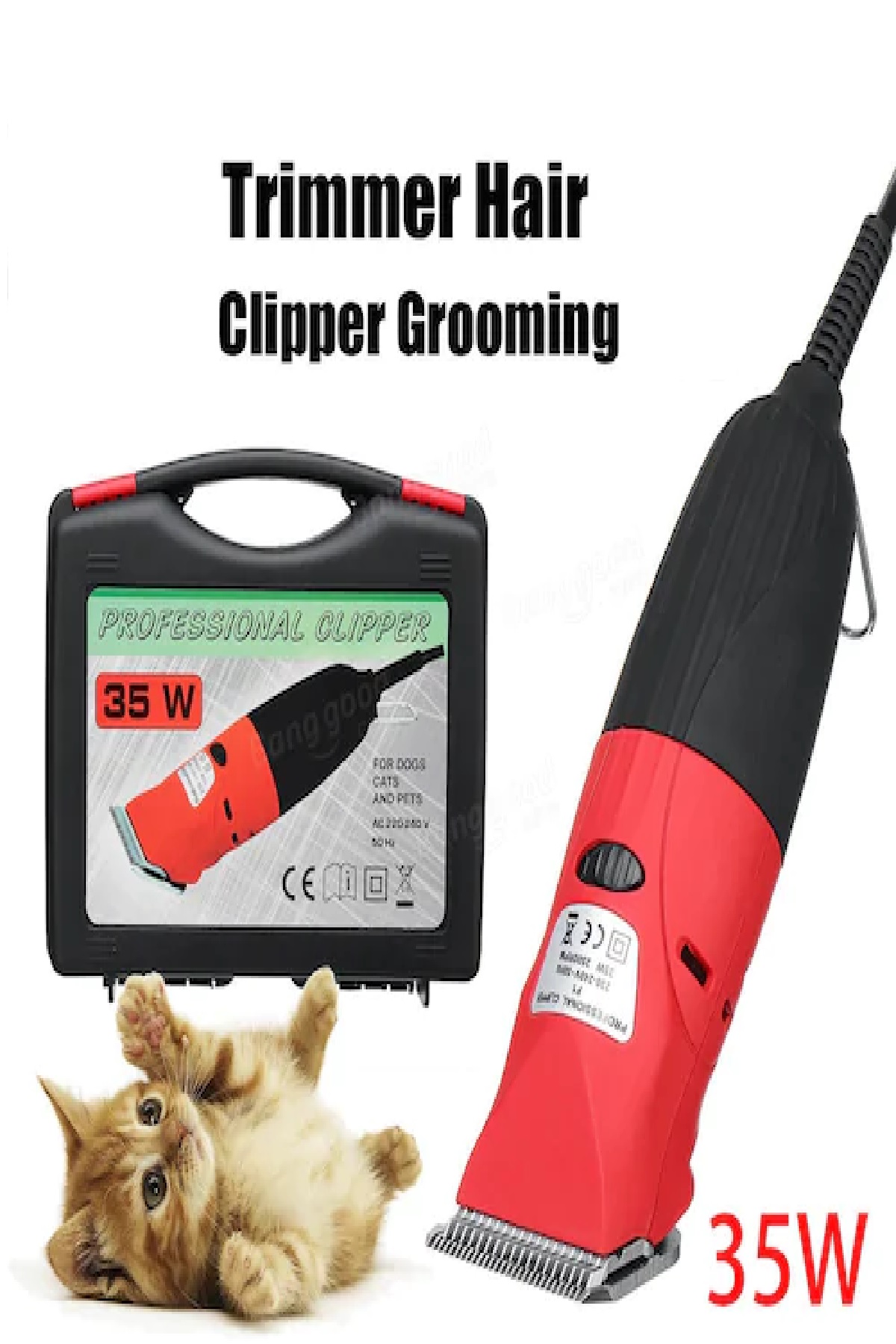 Biterse Profesyonel Köpek Kırkma Makinesi 35 W