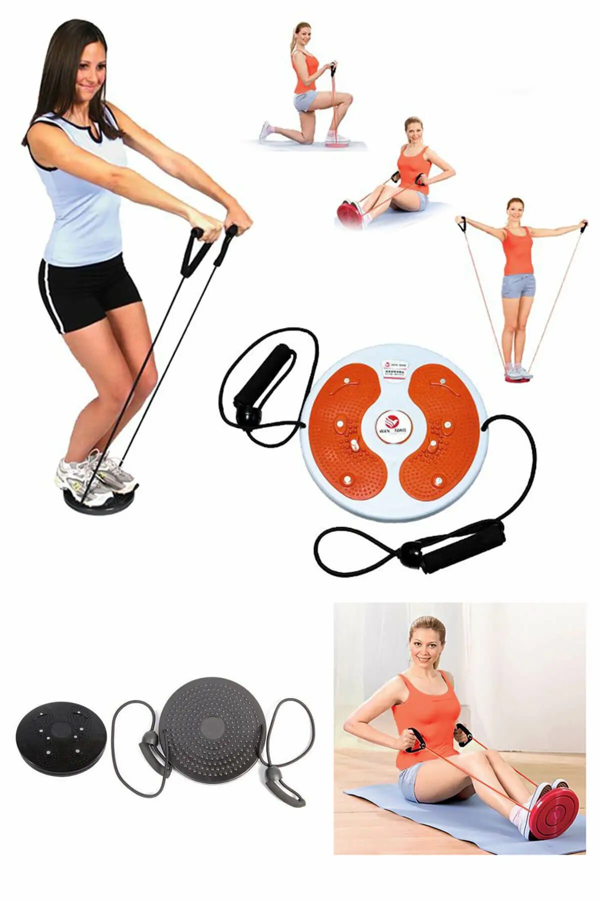 Biterse - Yeni Nesil Waist Twisting Bel İnceltici İpli Spor Aleti