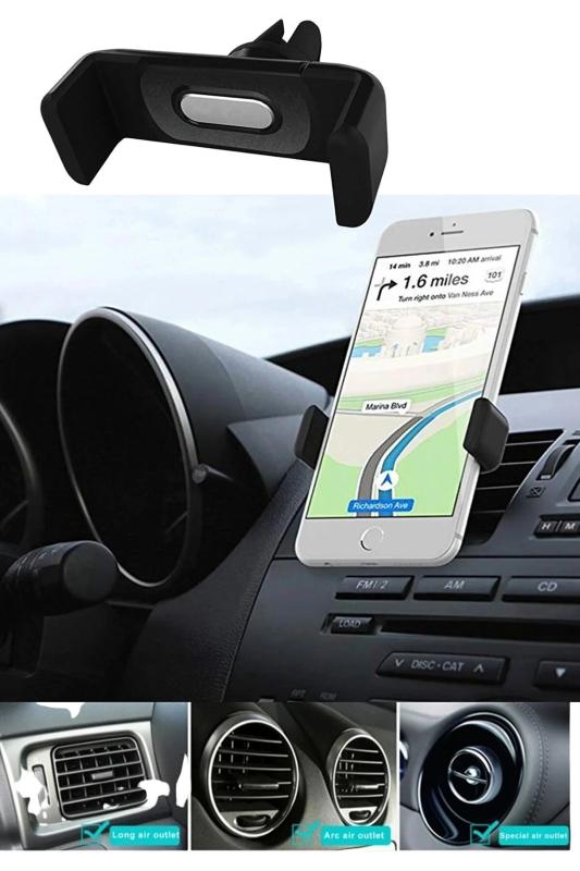 Araç Klima Izgara Uyumlu Telefon Tutucu