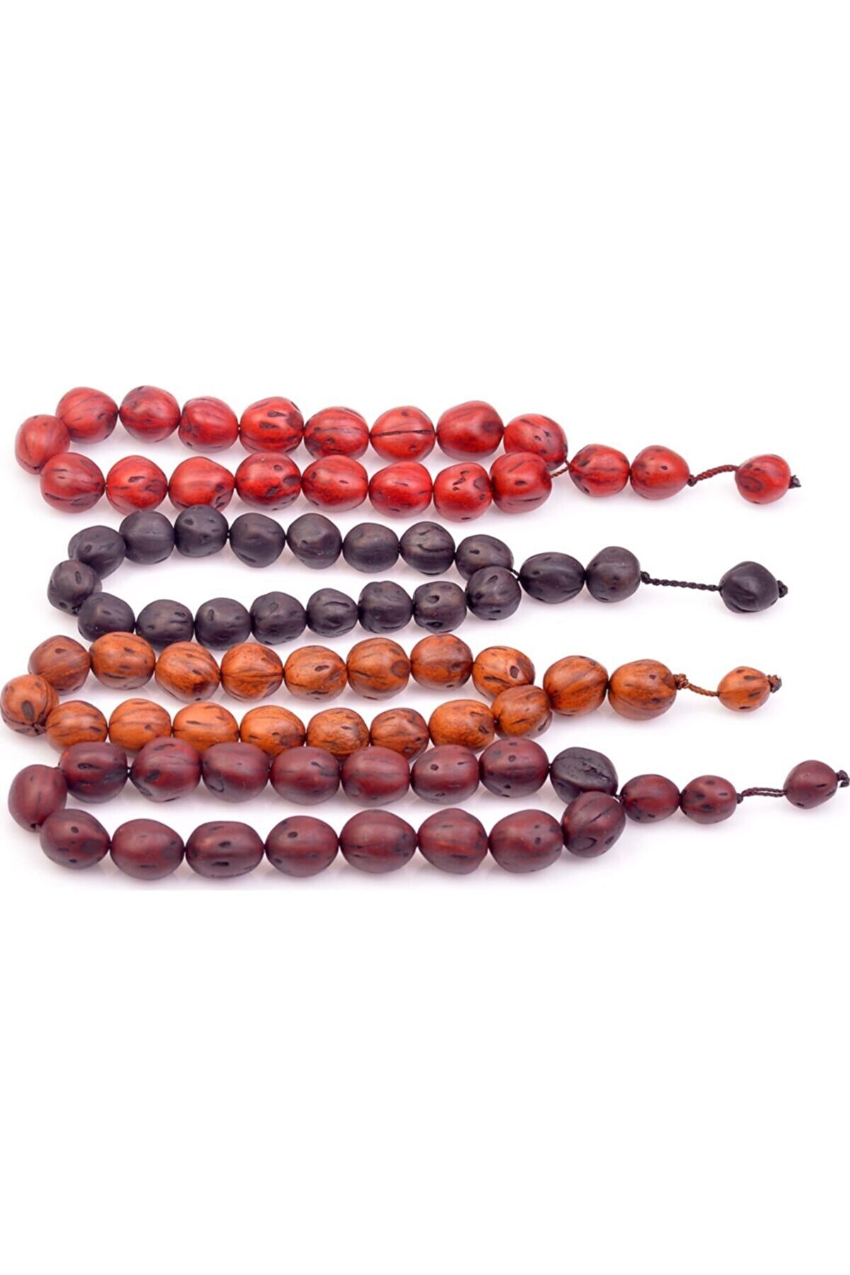 Biterse  Dört Adet Andız Ağacı Tesbih ( 14 Mm )
