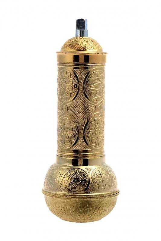 Biterse Öğütücü Değirmen Tombul Büyük Boy Gold Renk