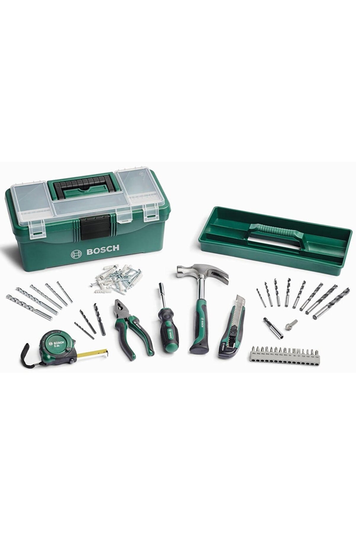 Bosch 73 Parça Takım Çantalı ToolBox Pro Aksesuar Seti
