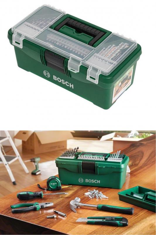 Bosch 73 Parça Takım Çantalı ToolBox Pro Aksesuar Seti