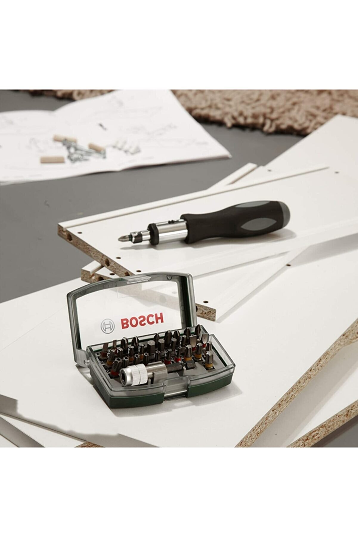 Bosch Profesyonel 32 Parça Vidalama Ucu Seti 32 Parça Extra Hard Vidalama Uç Seti