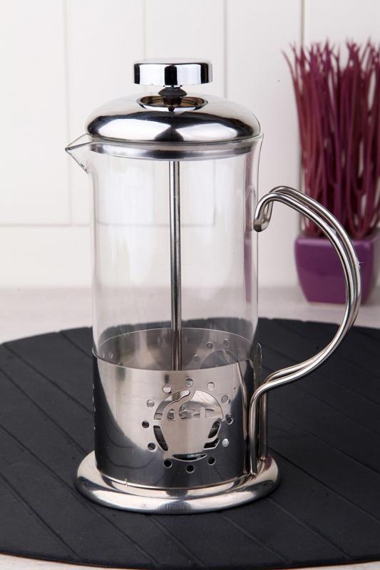 Cam Üzeri Çelik Kaplama Lüx 350Ml French Press