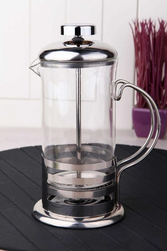 Cam Üzeri Çelik Kaplama Lüx 350Ml French Press