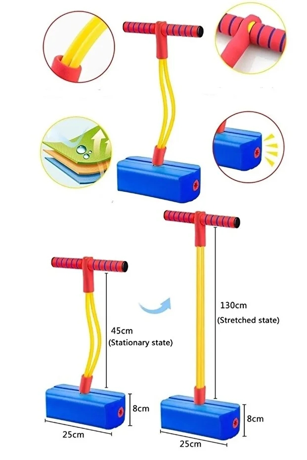 Çocuklar İçin Boy Uzatıcı Eğitici Fiziksel Ve Zihinsel Spor Oyun Aleti Zıplama Oyuncağı