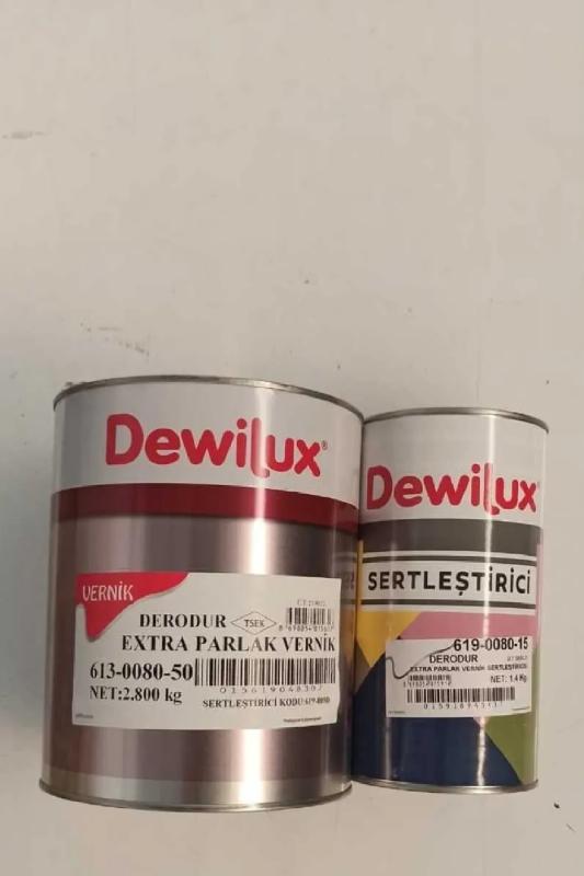 DEWİLUX Polüretan Extra Parlak Vernik 2,8+1,4 Kg