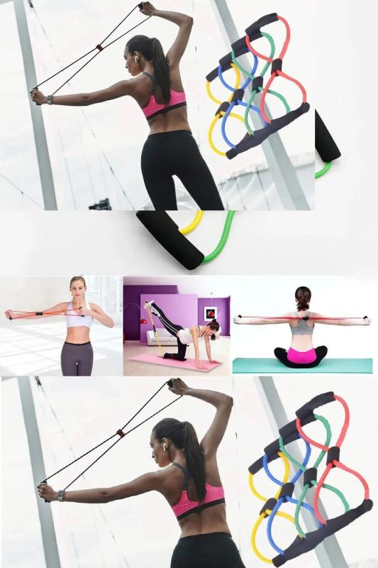 Direnç Lastiği Plates ve Egzersiz Spor Aleti