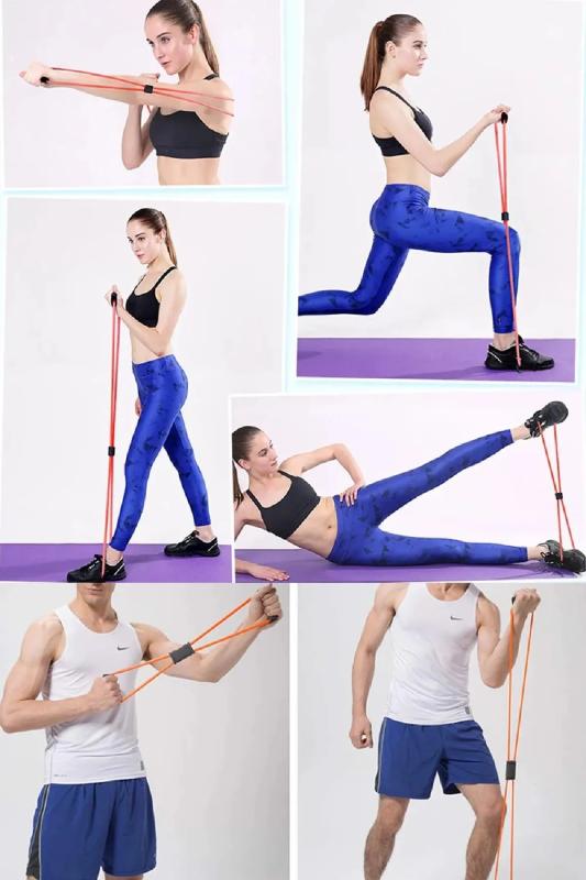 Direnç Lastiği Plates ve Egzersiz Spor Aleti