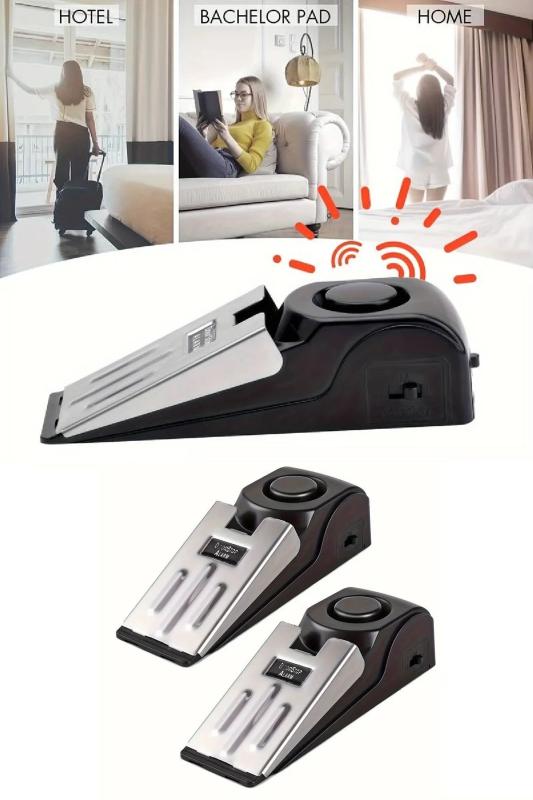 Door Stop Alarmlı 120 dB Kapı Takozu Kapı Stoperi ile Güvenliğinizi Artırın