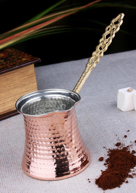 Biterse Otantik 5’li Bakır Cezve Seti