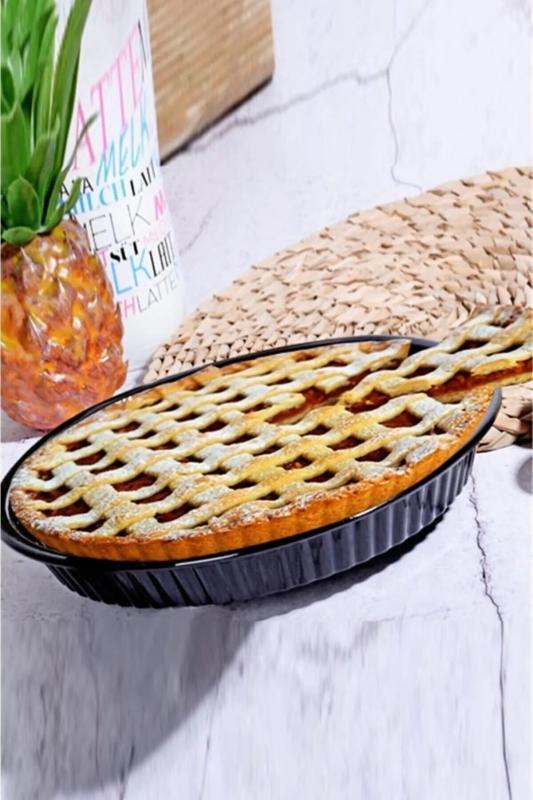 Emaye Turta Kalıbı 30 Cm Çap Derinlik 4 Cm