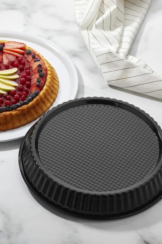 Emaye Turta Kalıbı 30 Cm Çap Derinlik 4 Cm