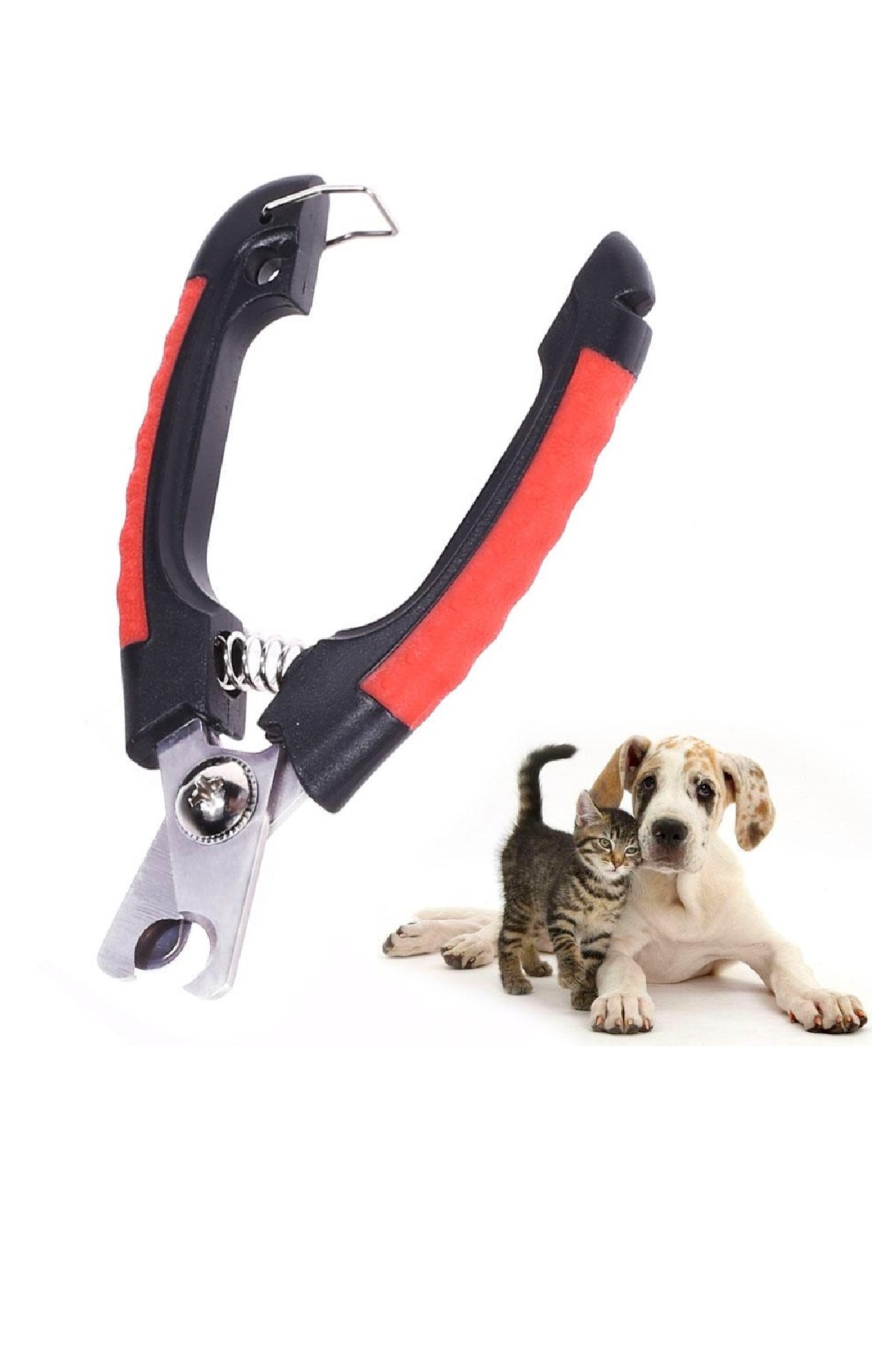 Evcil Hayvan Kedi ve Köpek Tırnak Makası Kilit Mekanizmalı 12 cm