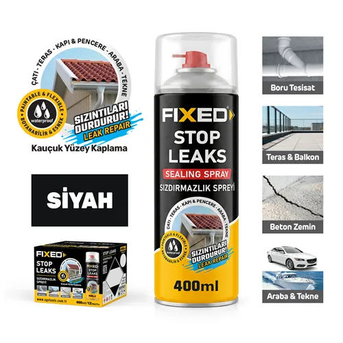 SIZDIRMAZLIK SPREYİ SİYAH 400 ML