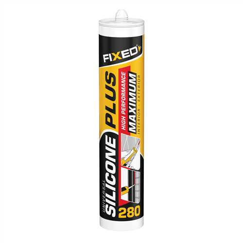 FIXED GENEL AMAÇLI SİLİKON ŞEFFAF (280 GR.)