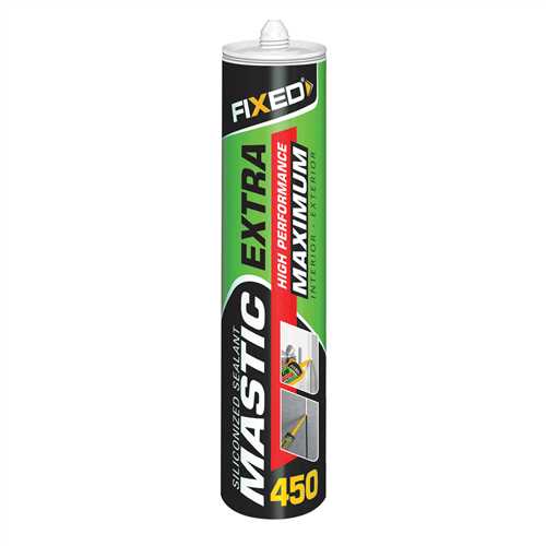 FIXED AKRİLİK SİLİKONİZE MASTİK 450GR (BEYAZ)