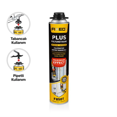 FIXED POLİÜRETAN KÖPÜK 850GR (TABANCALI)