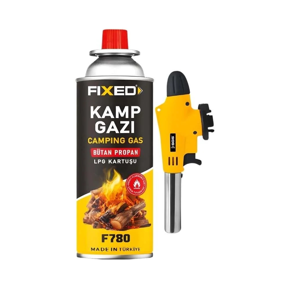 Biterse® SGS 782 Kamp Pürmüz Seti - Otomatik Ateşlemeli + Gaz Kartuşlu