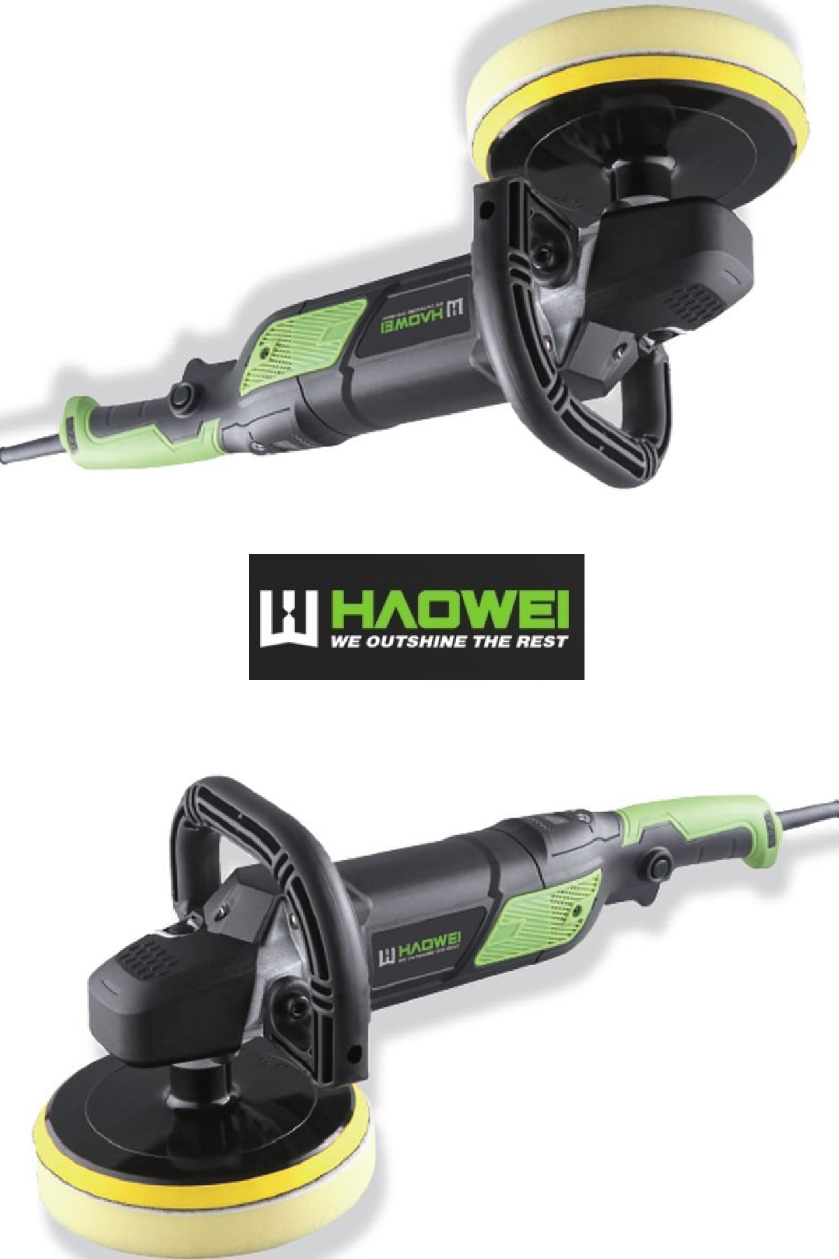 Haowei Rotary Polisaj Makinası PS510 1500W 180 mm