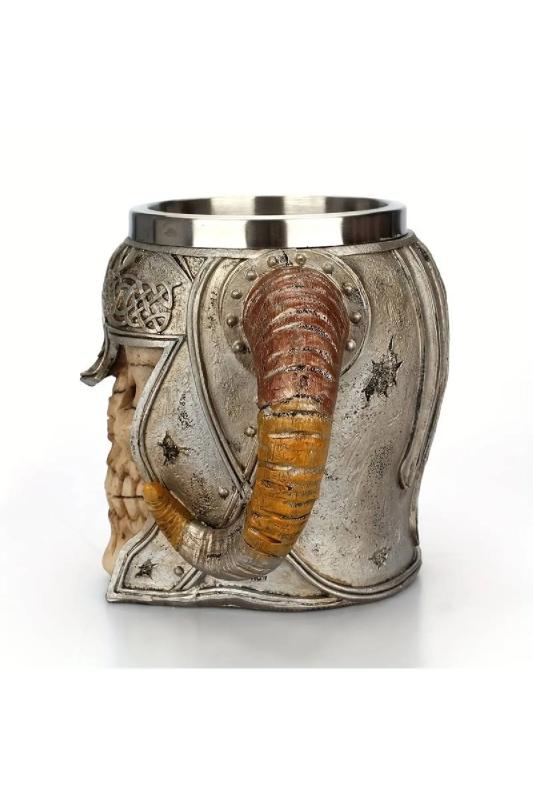 Hediyelik Viking Kuru Kafa Tasarımlı Bardak