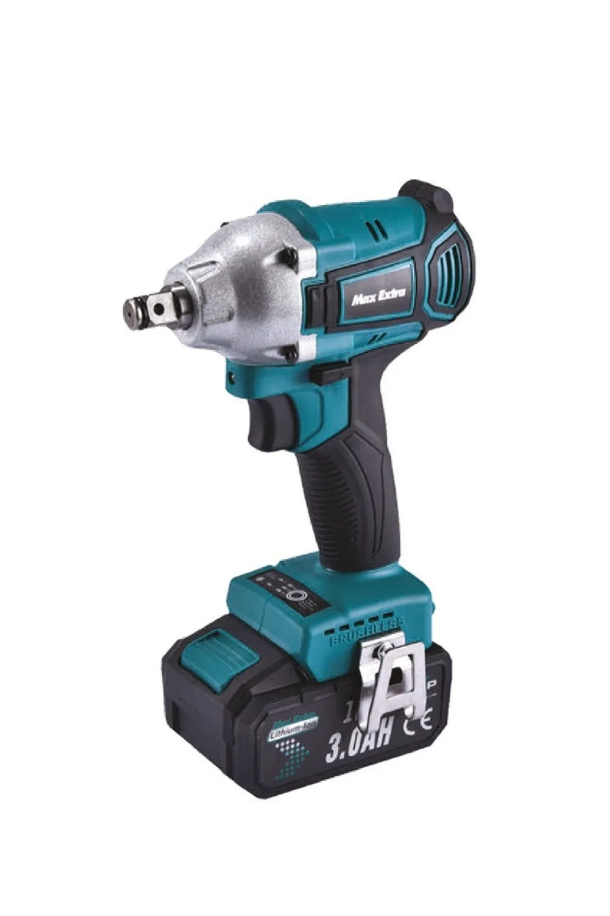 Max Extra MXP6833 Akülü Kömürsüz 18V 3.0Ah 1/2’’ Somun Sıkma Sökme Makinesi