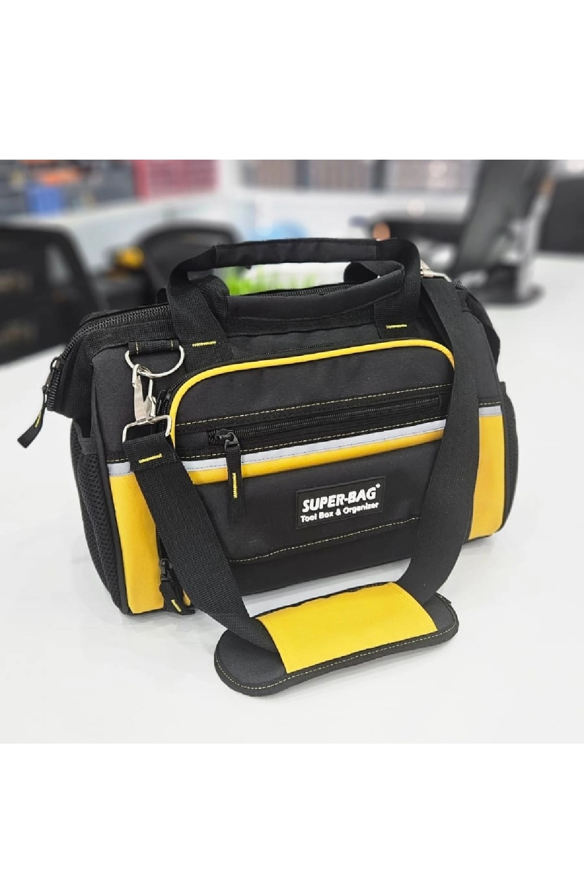 Maxtool-S Boy Boş Bez Takım Çantası İmperteks Keten Çanta Super-Bag ASR-2023