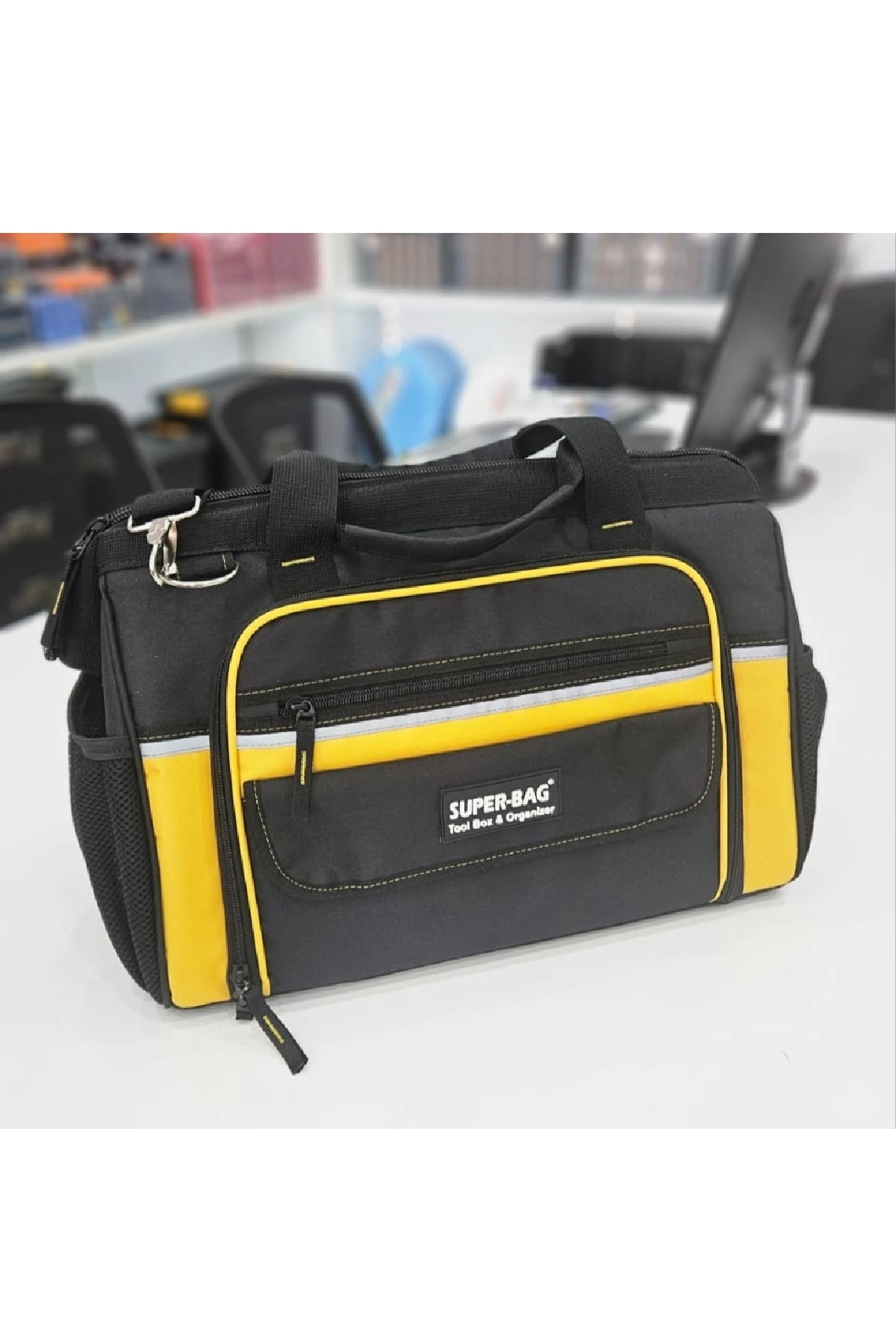 Maxtool-S Boy Boş Bez Takım Çantası İmperteks Keten Çanta Super-Bag ASR-2023