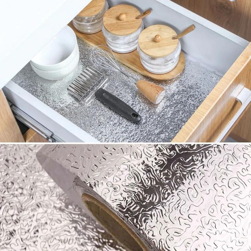 Mutfak Tezgah Üstü Çok Amaçlı Silinebilir Yapışkan Folyo 2 mt x 60 cm