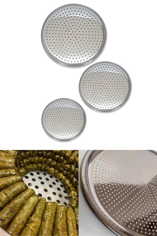 Paslanmaz Çelik Dolma Sarma Altlığı 24 Cm