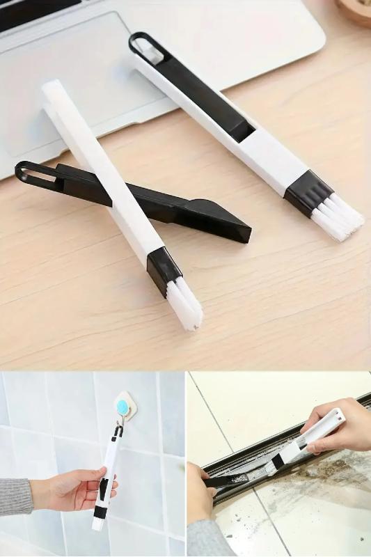 Pencere Oluğu Mini Kürekli Pislik Temizleme Fırçası Klavye Temizleme Fırça Seti