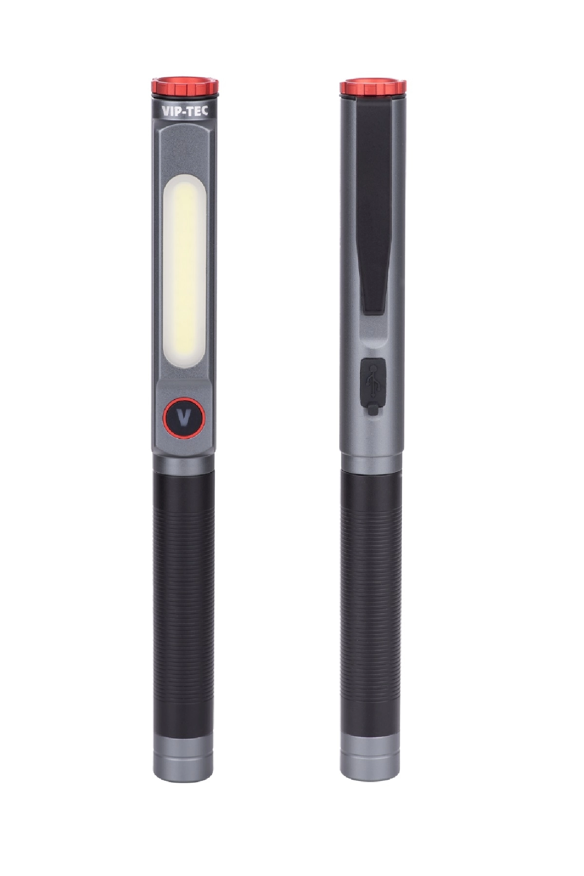 Pro 4 Modlu 500 Plus 200 Lümen Şarjlı Alüminyum Mıknatıslı Kalem Tipi El Feneri VIP-TEC VT891201