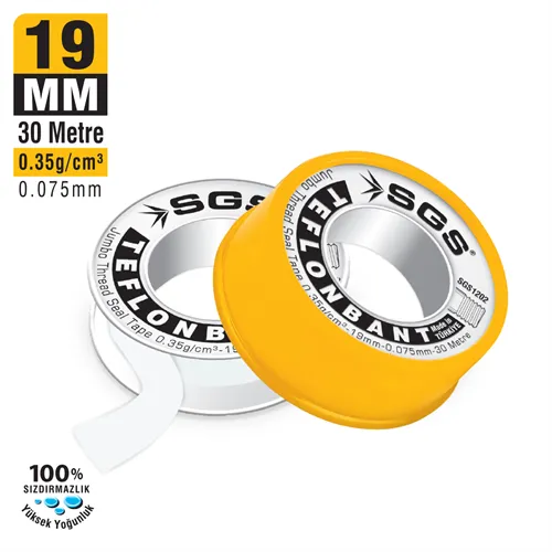 TEFLON BANT JUMBO 19 MM X 30 M X 0,35 GR