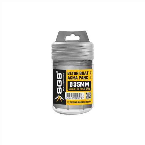 BETON BUAT AÇMA PANÇ ADAPTÖRSÜZ 35 MM