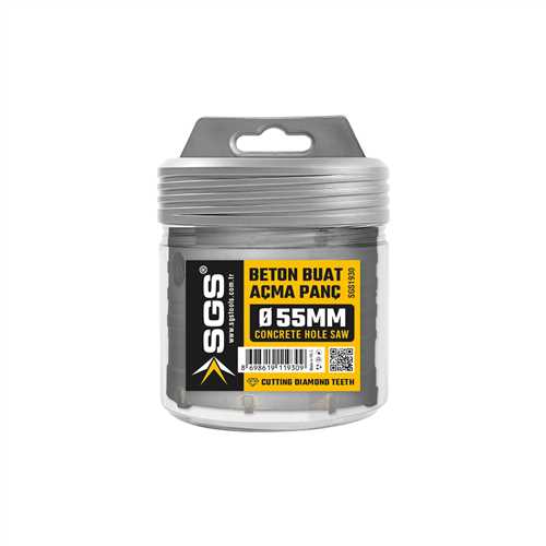 BETON BUAT AÇMA PANÇ ADAPTÖRSÜZ 55 MM