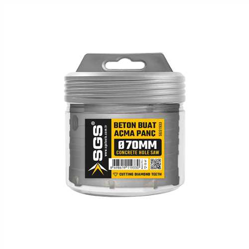 BETON BUAT AÇMA PANÇ ADAPTÖRSÜZ 70 MM